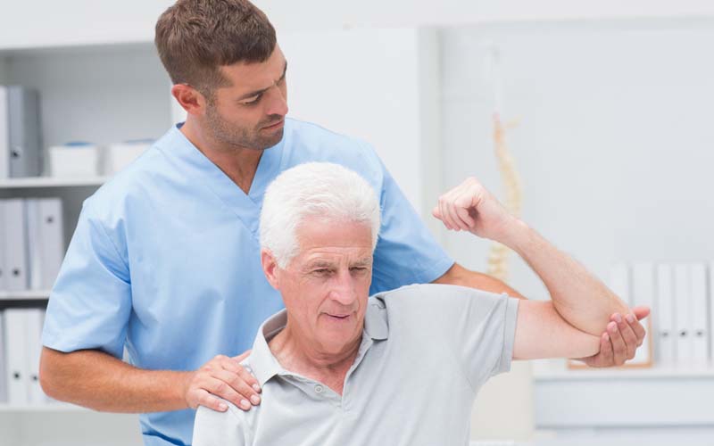 physical theraphy session